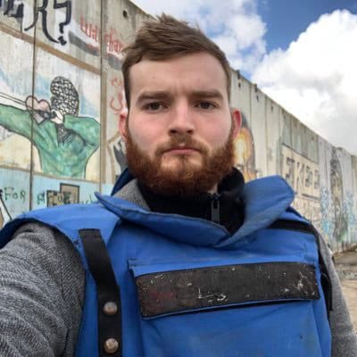 AbujomaaGaza's tweet photo. Robert Inlakesh, British journalist and documentary filmmaker, says:

"I am accused of pro-Palestine bias as a journalist.

"To be clear. When you see kids shot in front of you. When close friends are blown to pieces with their children. When you lose 100+ extended family members & colleagues. You can’t be “objective”, but you can tell the truth."