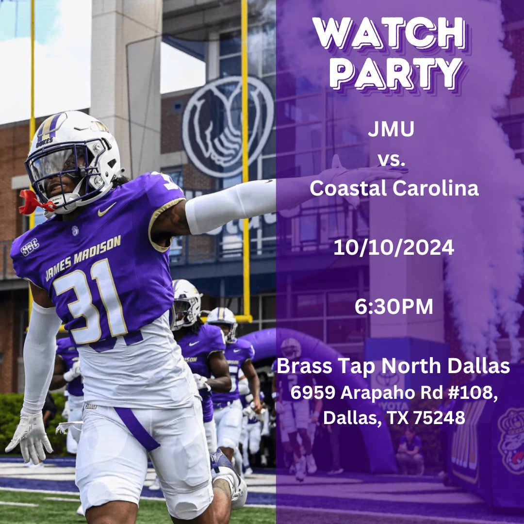 DFWDukes's tweet image. Join us for our next watch party - October 10th!