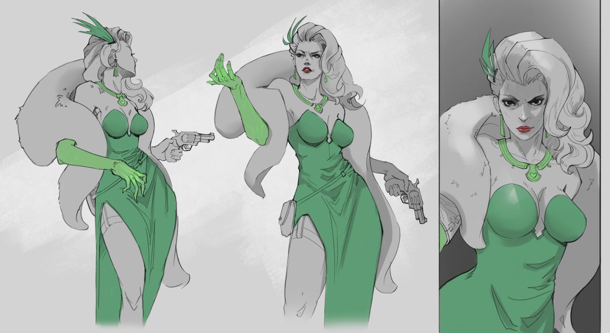 Celebrated 100 hours in Deadlock with a couple of #Lady_Geist sketches ^^

#Deadlockfanart