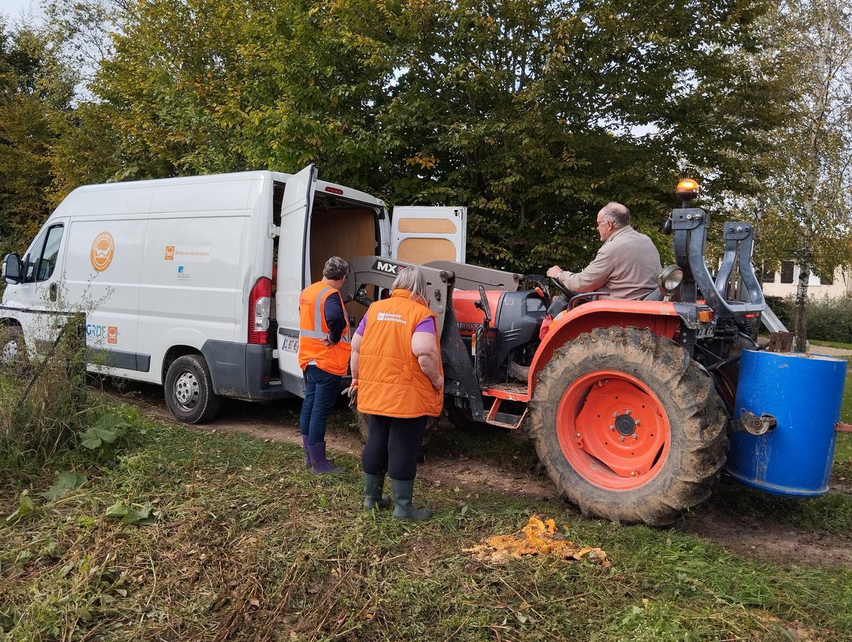 #glanagesolidaire
C'est l'automne 🍁
👉Ce mardi, la Banque Alimentaire de la Meuse s'est mobilisée pour glaner des🎃
2⃣3⃣0⃣0⃣kg de🎃ont été ramassés pour l' #AideAlimentaire de la #meuse 
🙏Merci au donateur d'avoir eu le réflexe <a href="/SOLAAL_/">SOLAAL</a> 
#DonAgricole #alimentationpourtous #ESS