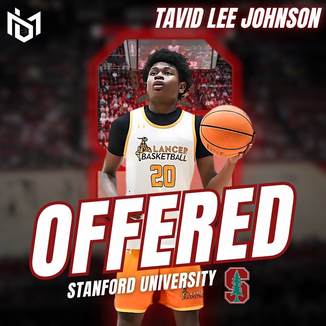 2027 G Tavid Lee Johnson (Francis Parker) <a href="/tavidj20/">Tavid Lee Johnson</a> has picked up an offer from Stanford University!

Thank you to coach Kyle Smith, Derrick Wrobel and the rest of the staff for believing in him! #ALLin