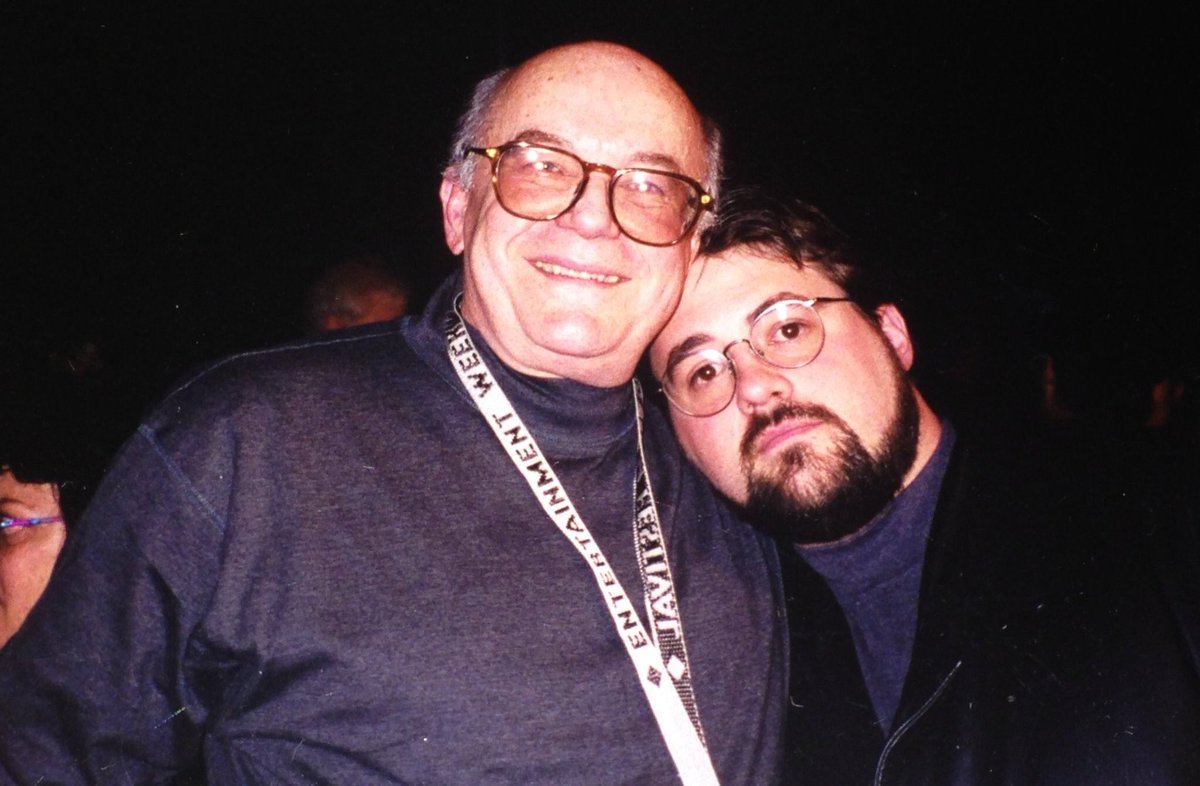 bobhawkdoc's tweet image. On this day in 1993, Bob Hawk sat in an empty theater to watch a movie titled CLERKS by an unknown filmmaker named @ThatKevinSmith.