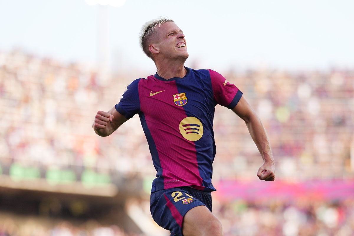 barcacentre's tweet photo. Breaking: Dani Olmo is making significant steps in his recovery. The idea is for him to resume group training this international break, so that he will be at 100% for the upcoming matches. @marca https://t.co/B0COZGfdvd
