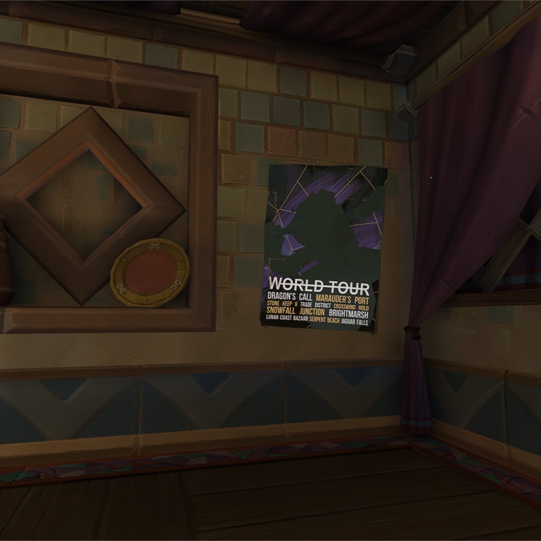 After yesterday's reporting, mysterious posters have begun appearing in towns across the Realm.

All signs point to a comeback tour not only for Street Style, but one of the artists that help put them on the map. We'll keep all our Stylers updated as this develops! 🪩