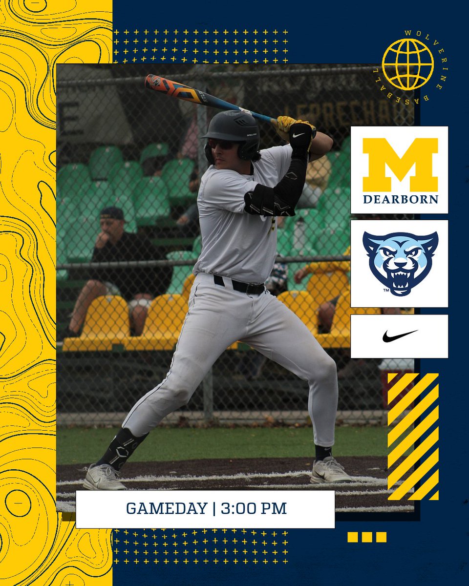 ⚾️ IT’S GAMEDAY!! ⚾️

Game vs. Mt. Vernon Nazarene
First pitch: 3PM

#GoBlue