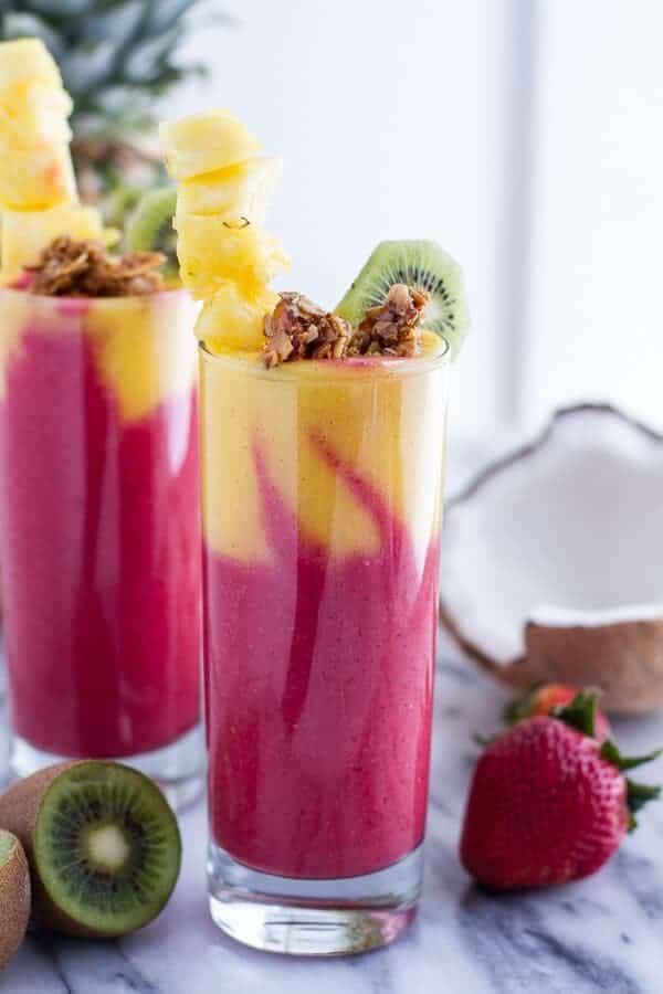 KitsieAnn's tweet image. #GlobalSmoothieDay ♥️🖤💙🩷