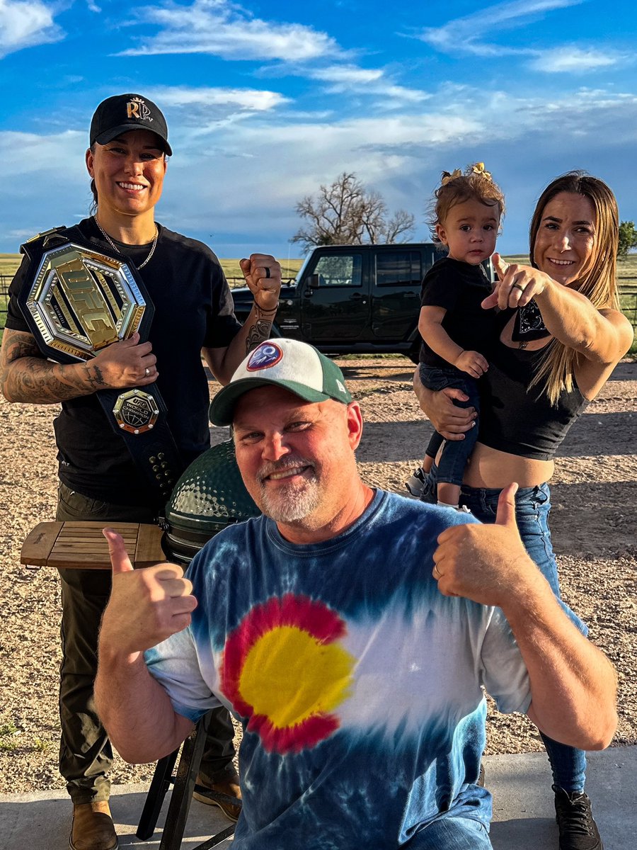 Big shout out to Raquel &amp; Tecia Pennington! Champions inside and outside the ring! #ufc307 You got this ladies!!!