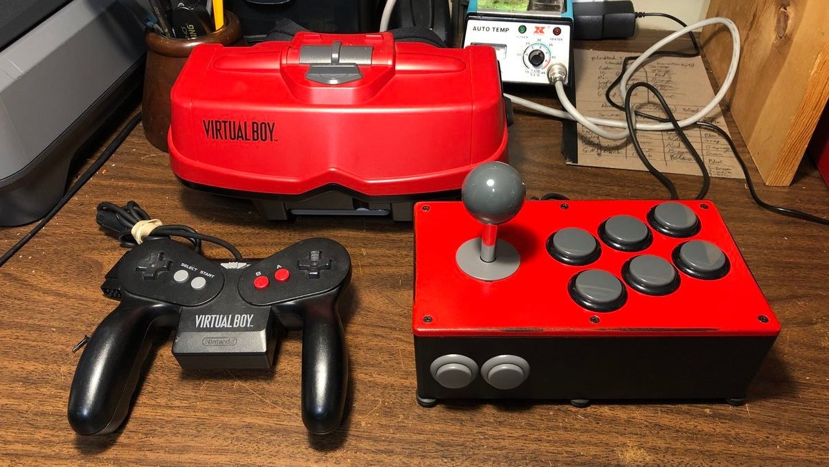 FlipSwitchVR's tweet image. 🚀✨ Happy #ThrowbackThursday!

🎮 Back then: The bulky 90s Virtual Boy &amp;amp; Sega VR with monochrome graphics.
🌐 Today: Stunning worlds at FlipSwitch VR!

What’s your earliest VR memory? Share below! 🙌
#VREvolution #GamingHistory #GameOn
