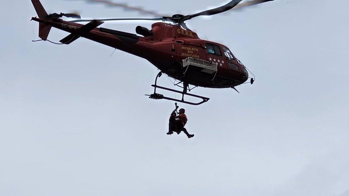 Rescatados tres senderistas heridos en una zona cercana al Cerro del Aire en Galapagar mact.es/TDyFk6