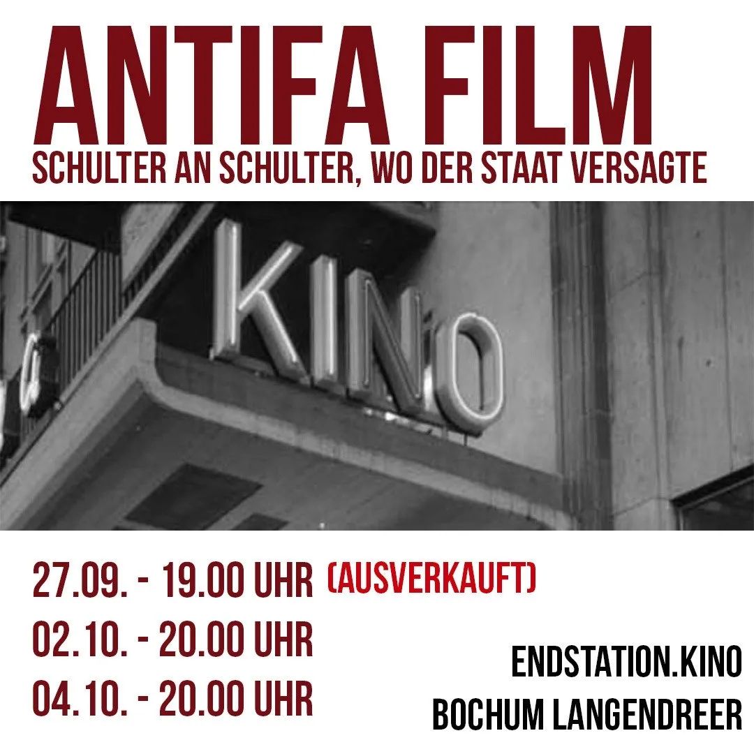 CleoKlinger's tweet photo. Bochum braucht euch Freitag!
#LautGegenRechts #AfDVerbotjetzt #Antifa #Antifa4630 #Bochum #AntifaBochum #Antifa4630 #nonazis #nonazisbo #Bochum #fightfascism #fightcapitalism #fightsexism #fightantisemitismus #fightschwurbel #Solidarität #aufdieStraße #Bochumbleibtstabil https://t.co/4XnJiqObLn