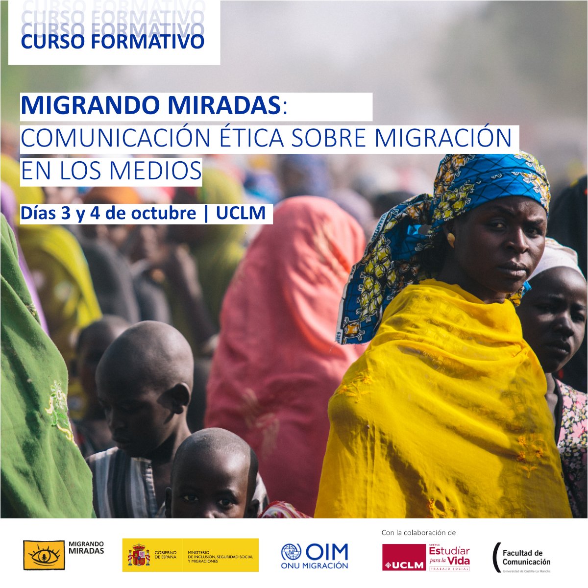 Hoy estamos participando en un curso sobre la comunicación de las migraciones con <a href="/IOMspain/">OIM España</a> <a href="/ONU_es/">Naciones Unidas</a>. Alumnado de <a href="/TSCuenca/">Trabajo Social en Cuenca</a>, <a href="/FacSoTI_UCLM/">Fac. CC.SS y TI Talavera de la Reina</a> y <a href="/FcomUCLM/">Facultad de Comunicación - UCLM</a> <a href="/uclm_es/">Universidad de Castilla-La Mancha</a> se forma en la ética de comunicar la migración #MigrandoMiradas <a href="/emiliojose_e/">E.J.GómezCiriano</a> #AlterAcción #Capaz