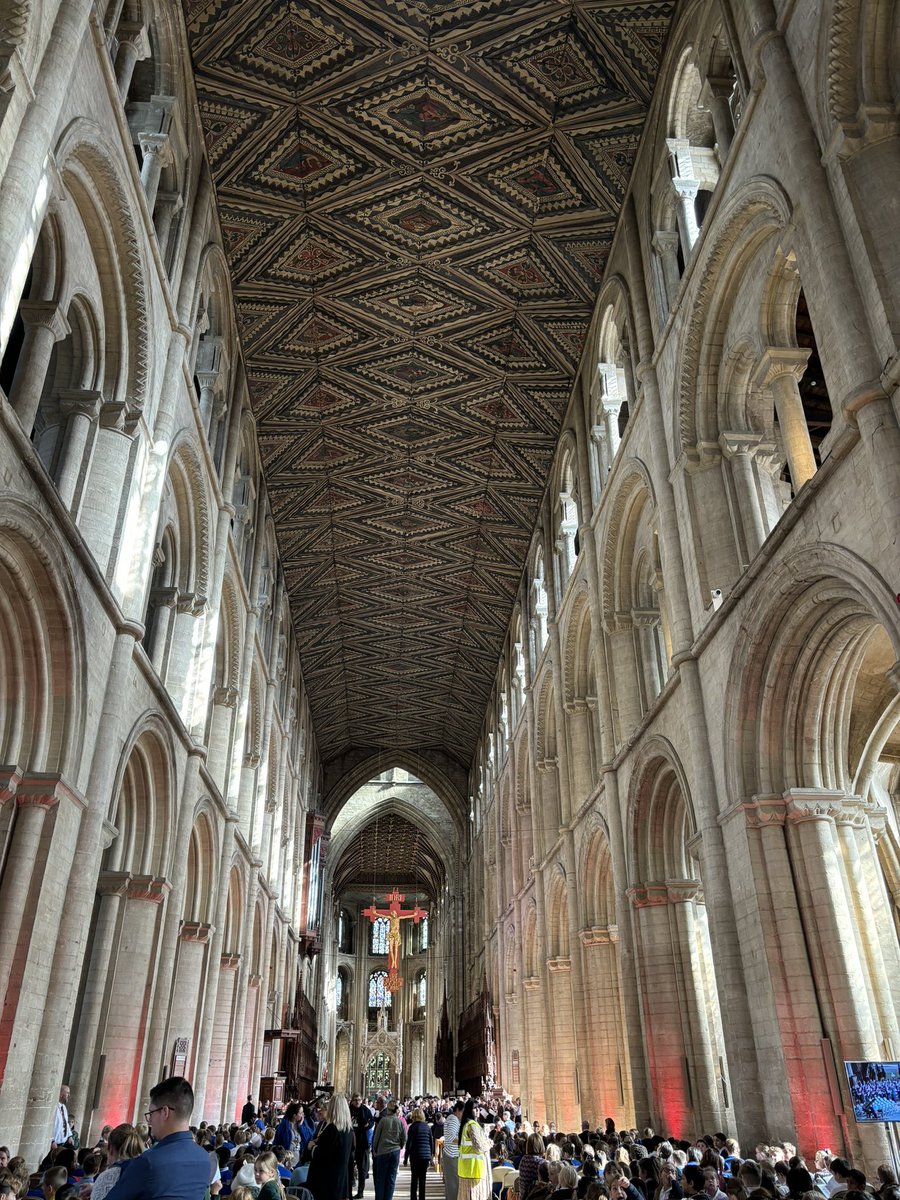 Fantastic service for <a href="/Peterborodio/">Peterborough Diocese</a> church schools in Peterborough Cathedral today! #inspiring