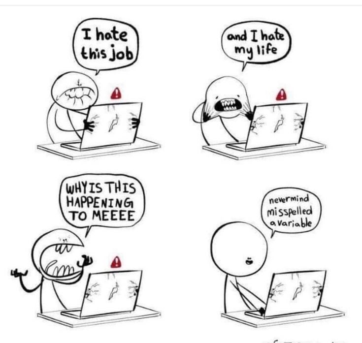 Codersthings's tweet image. Life of a developer 🫠
#programmer #coderslife #meme