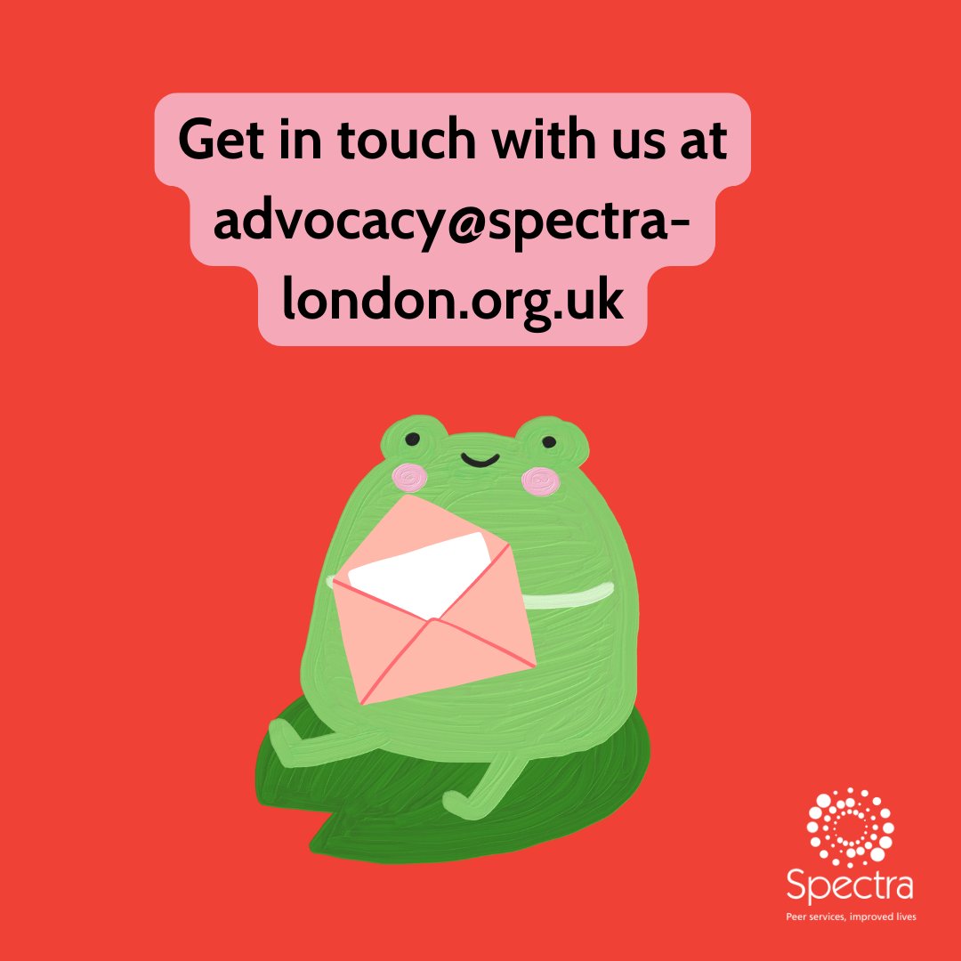 SPECTRA (@spectra_london) on Twitter photo Did you know that we have a trans health advocacy service here at Spectra? Whether you'd like to know more about bridging prescriptions, need help talking to your doctor, or to discuss your options, our wonderful advocates are here to help you at advocacy@spectra-london.org.uk 💗 Did you know that we have a trans health advocacy service here at Spectra? Whether you'd like to know more about bridging prescriptions, need help talking to your doctor, or to discuss your options, our wonderful advocates are here to help you at advocacy@spectra-london.org.uk 💗