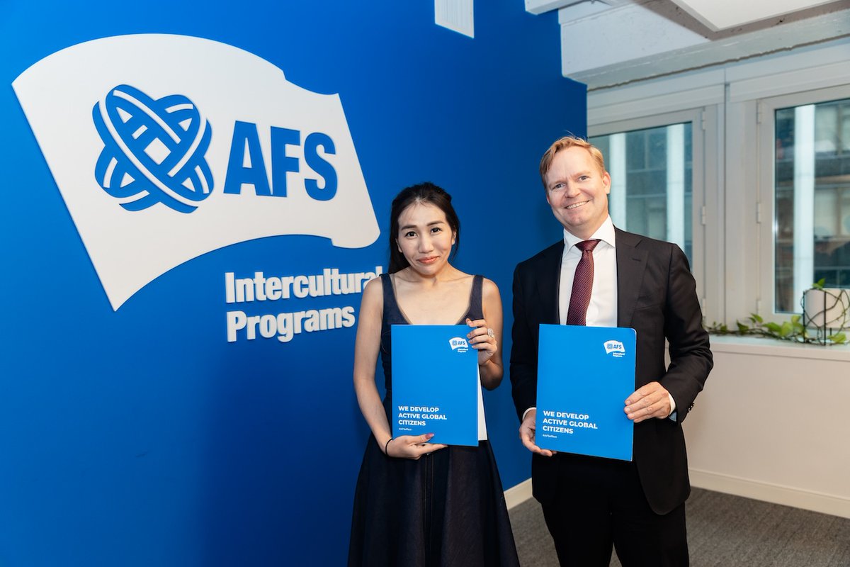 We’re thrilled to announce the establishment of the AFS Fund for Global Peace and Justice, thanks to a generous gift from distinguished philanthropist, entrepreneur, and academic scholar Dr. Sabrina Ho Chiu Yeng.

Find out more at afs.org/2024/10/03/fun….

#AFSeffect