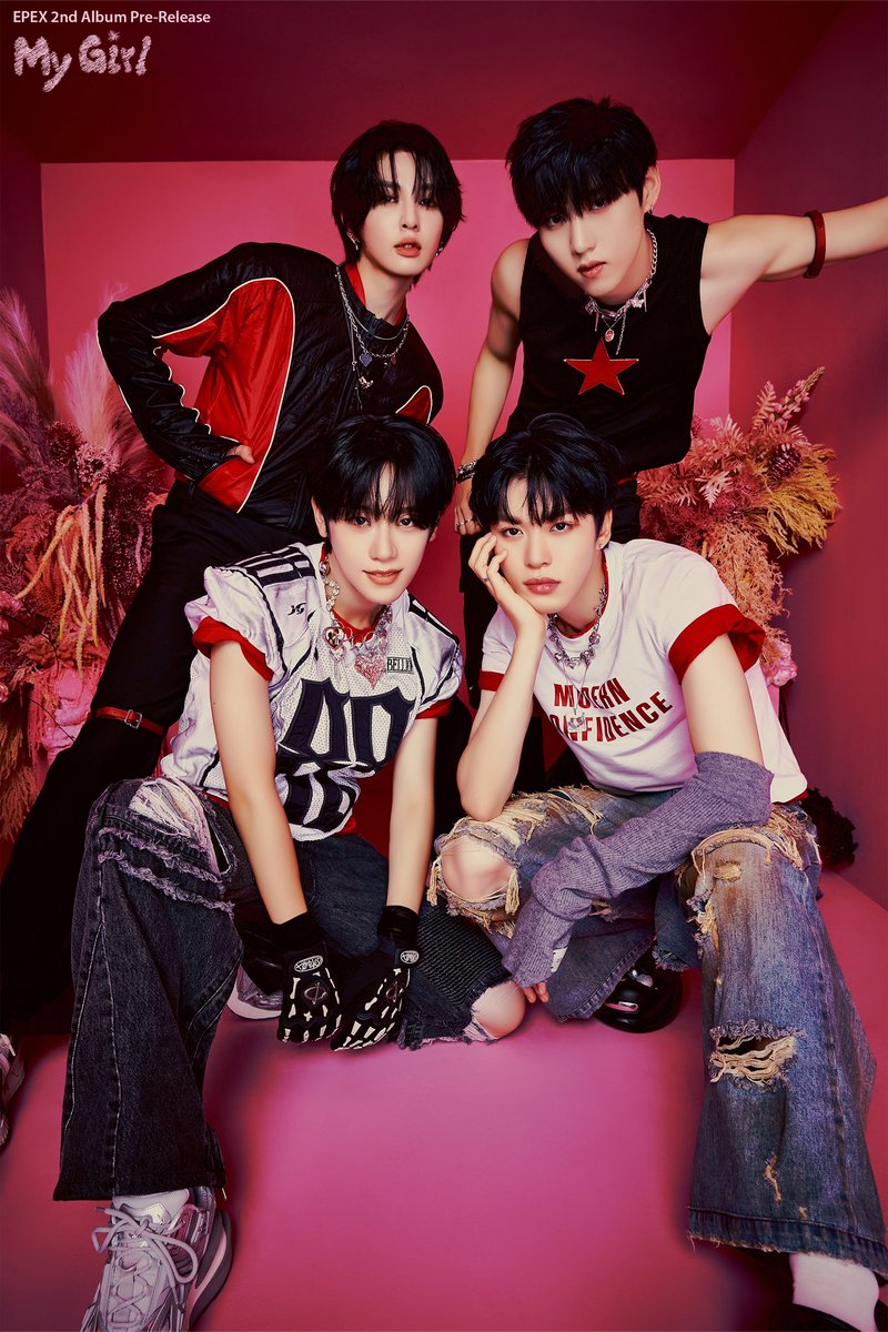 the_EPEX's tweet photo. [📀]
EPEX 2nd Album
Pre-Release
'My Girl'

KEUM, MU, A-MIN, YEWANG
Unit Photo 2

2024.10.14 6PM

#EPEX #이펙스 #Eight_Apex #2ndAlbum #정규2집 #MyGirl #마이걸 #선공개 #위시 #금동현 #뮤 #아민 #백승 #에이든 #예왕 #제프 https://t.co/KdwjUxT4Iy