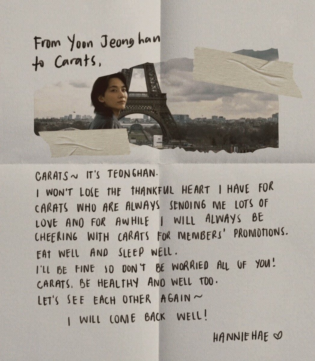 hosh1maoy's tweet image. from yoon jeonghan. 💌