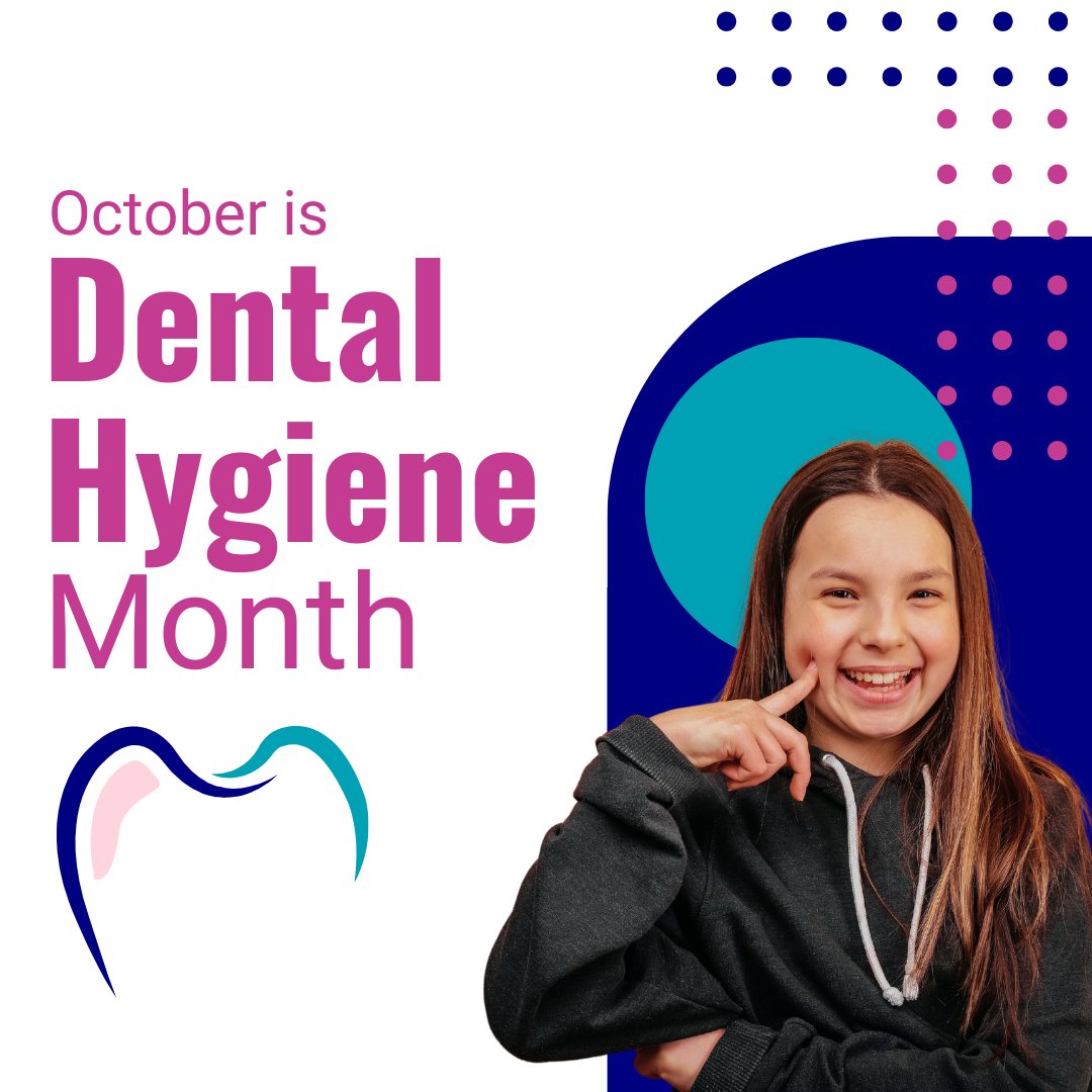 LaunchLoyalty's tweet photo. Happy Dental Hygiene Month! 🦷✨ Celebrate a healthy smile by keeping up with your oral care routine and regular check-ups. Your teeth will thank you! 😁 #DentalHygieneMonth #HealthySmiles https://t.co/UkIWpDE6fB