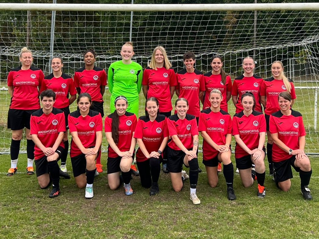 Wadsworthslaw's tweet photo. We're thrilled to reveal the official 2024 squad photo of Knowle FC Ladies Team, proudly sporting their Wadsworths kits!
As long-time supporters of the club, we're so excited to see what they achieve this season. Go smash it ladies ๐โฝ
#community #sponsors #knowlefc https://t.co/mWVieoi1ns