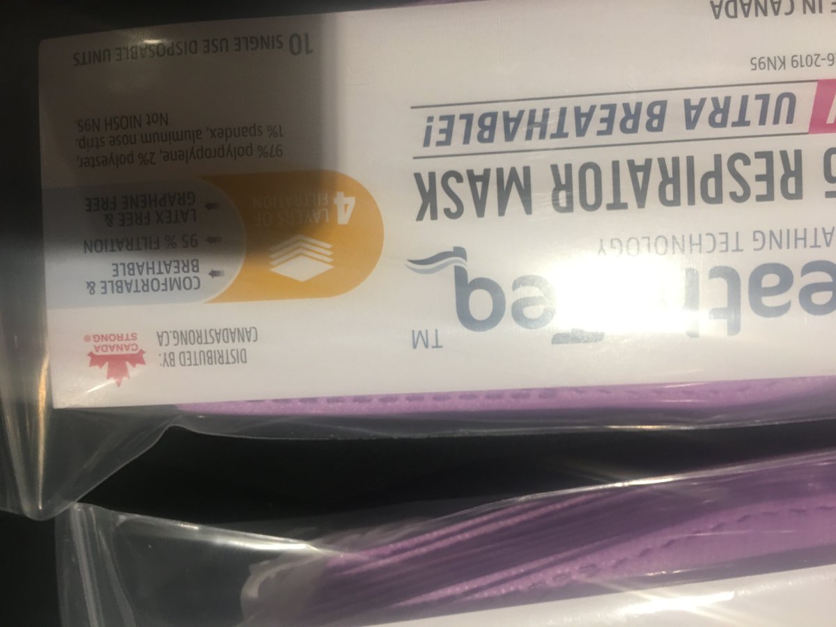 Day 1 of the <a href="/LongCOVIDWebCA/">Long COVID Web</a> #LongCovid symposium. 
In the main hall, almost all are wearing N95 masks.
They know the consequences of a COVID infection.
Thank you to <a href="/canadastrong/">Canada Strong Masks</a> masks for donating made-in-Canada masks for this conference.
Sorry, pix upside down. Still work.😉