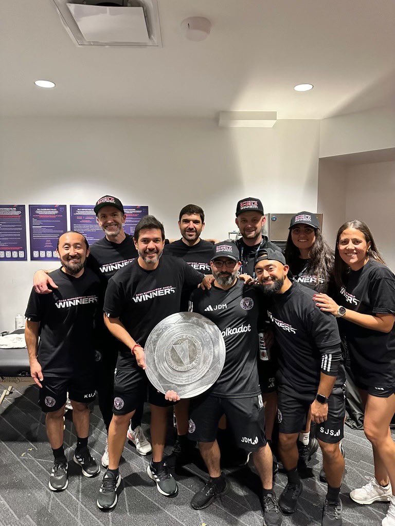 statsports's tweet photo. Huge congrats to the team at Inter Miami on their Supporters Shield win last night. 

Great work by @GarrisonDraper @SofChambers and the rest of the performance staff. https://t.co/UZIDMAY3Eu