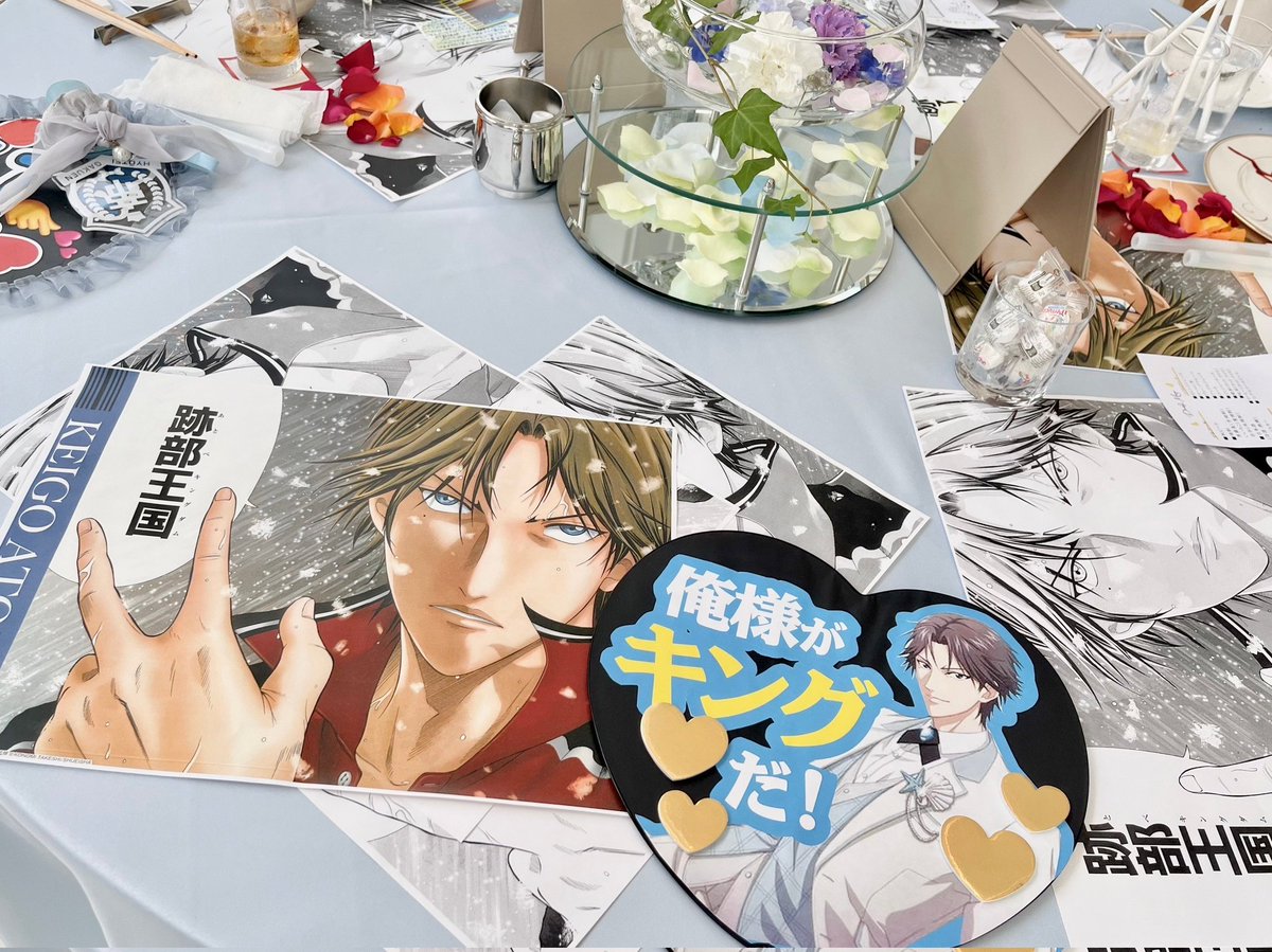 ATB425's tweet photo. 跡部様お誕生日おめでとうございます！
貴方様に出会いお慕いしても結婚する事は叶わず気付けば年上の跡部様が年下になるくらい時が経ちました。
そんな限界夢女の底力です。
跡部様と結婚式を挙げました〜😇😇
跡部様がこの世に居るだけで幸せです！

#跡部景吾様生誕祭2024
#跡部景吾様聖誕祭2024 https://t.co/jLOuI2ugtO