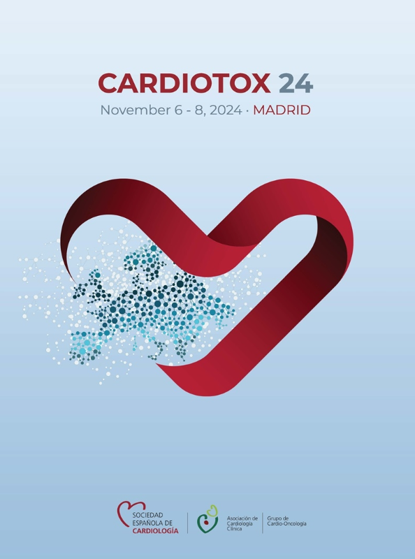 Soc Esp Cardiología (@secardiologia) on Twitter photo 🔊Reserva tu agenda para asistir a #CardioTox24 del 6 al 8 de noviembre en Madrid. 
🚩3 días para profundizar sobre cardio-oncología desde una perspectiva clínica y de investigación
🚩13 sesiones con ponentes de alto nivel científico
Inscríbete 🖥️cardiotox.net/cardiotox2024 🔊Reserva tu agenda para asistir a #CardioTox24 del 6 al 8 de noviembre en Madrid. 
🚩3 días para profundizar sobre cardio-oncología desde una perspectiva clínica y de investigación
🚩13 sesiones con ponentes de alto nivel científico
Inscríbete 🖥️cardiotox.net/cardiotox2024