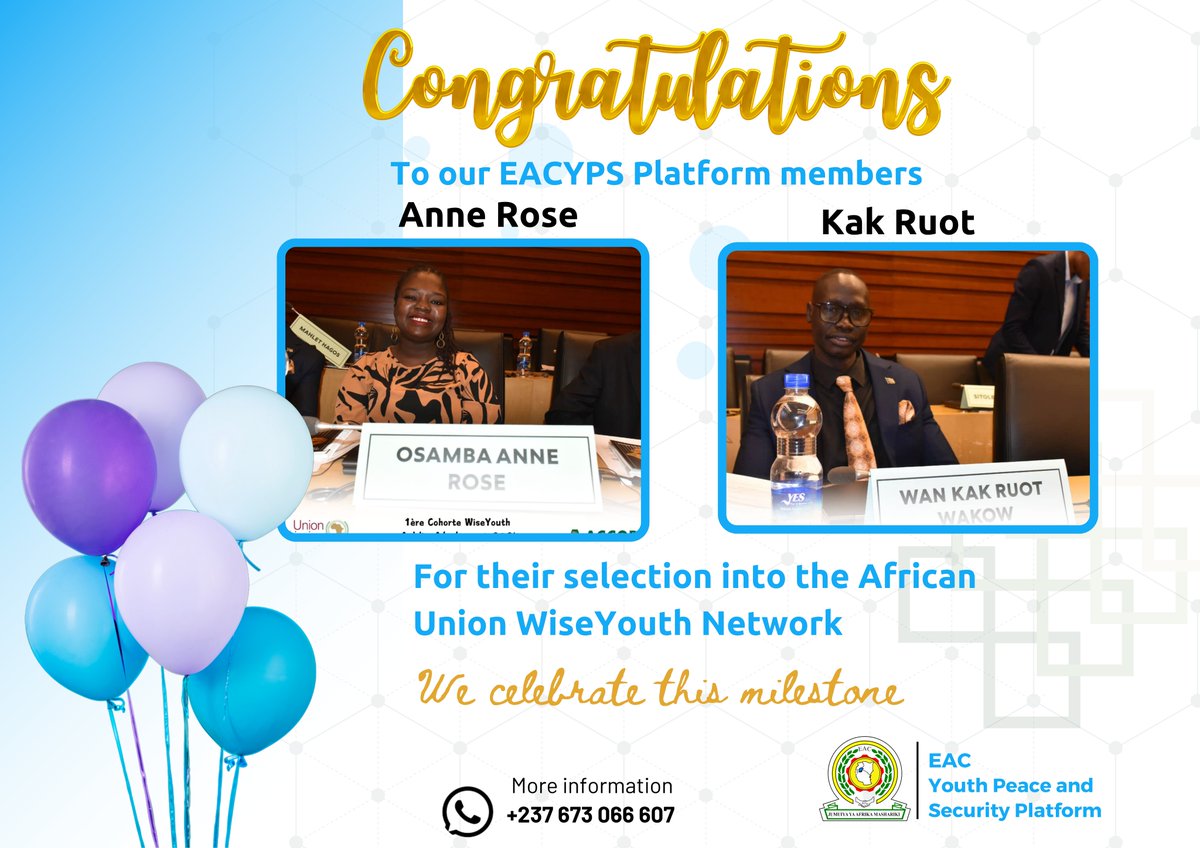 EAC Youth Peace and Security Platform tweet media