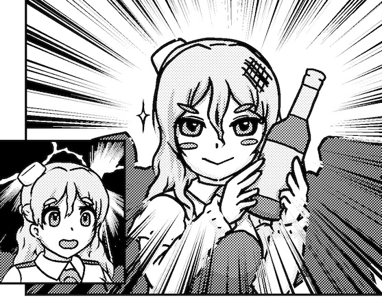 #重巡和歌山 
重巡合同2に漫画4ページ寄稿しています。ポーラが旗艦で戦闘する話です。重巡はいいぞ! 