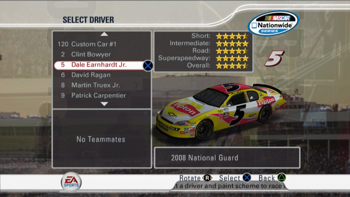 SledgeLIX's tweet image. As I thought, NASCAR 09 PS2 CUP and NW cars texture mapping its the same as the PS3-Xbox 360 version.
Awesome work by @AJFay77 making a build of PCSX2 in order to let us make textures replacements for 2004 - 06-07-08 Games! #nascar #ps2 #pcsx2 #textures #replacement #emulator