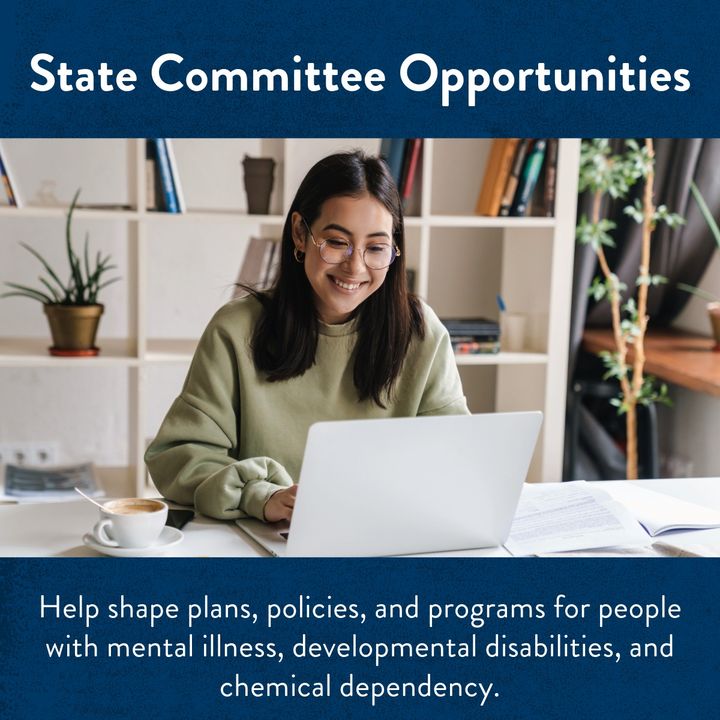 Join a state committee for the Office of the Ombudsman for Mental Health and Developmental Disabilities. They help develop policies, plans, and programs to benefit people with mental illness, developmental disabilities, and chemical dependency. Learn more: bit.ly/3XNXaBb