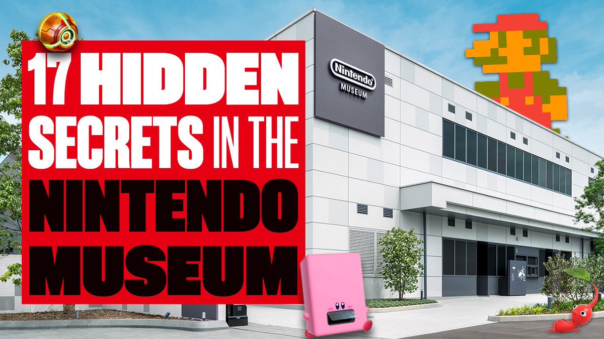 Last week, I had the pleasure of visiting the new #NintendoMuseum in Kyoto and while I was there, I spotted 17 hidden Nintendo secrets and references to games from its past! Find out what they were here - but beware of spoilers if you plan to go yourself!
youtu.be/PfN7fJPBY8o