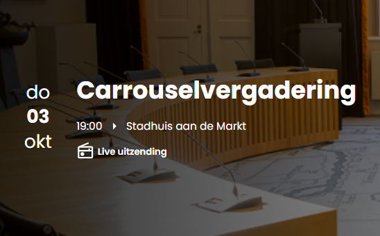 raadzaltbommel's tweet photo. Vanavond vergadert de gemeenteraad en u bent van harte welkom op de tribune. De vergadering vindt plaats in 2 parallelle sessies. De sessie in de raadzaal begint om 19.00 uur en de sessie in de trouwzaal om 20.00 uur.  Luister mee of bekijk de agenda via https://t.co/z1SWZbfsGt. https://t.co/OXYMImGvxd