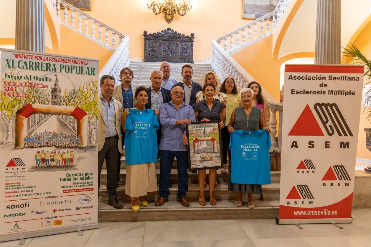 🏃🏽🏃🏽‍♂️Presentación de la XI Carrera Popular Muévete por la Esclerosis Múltiple de <a href="/ASEM_SEVILLA/">ESCLEROSIS MÚLTIPLE SEVILLA</a>, en el <a href="/Ayto_Sevilla/">Ayuntamiento de Sevilla</a> con la #FundaciónSevillaFC. 🔴

📝Inscríbete en este enlace 👇🏽sevillafc.info/InscripcionCar…

#NuncaTeRindas