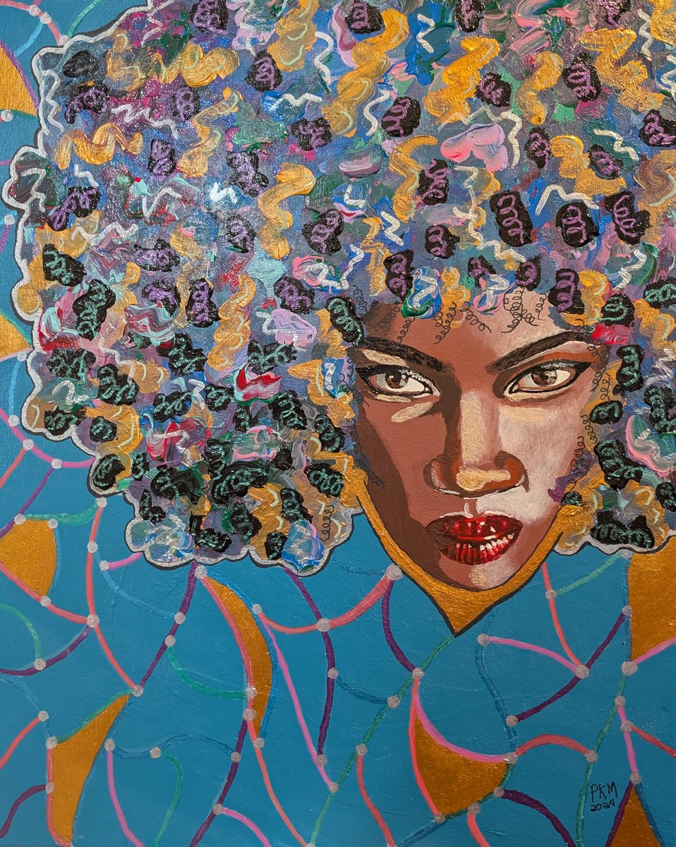 PhyllisArt23's tweet photo. acrylic paint and acrylic paint markers on canvas 16x20 #art #ArtistOnX #painting https://t.co/NDlmqUBTuf