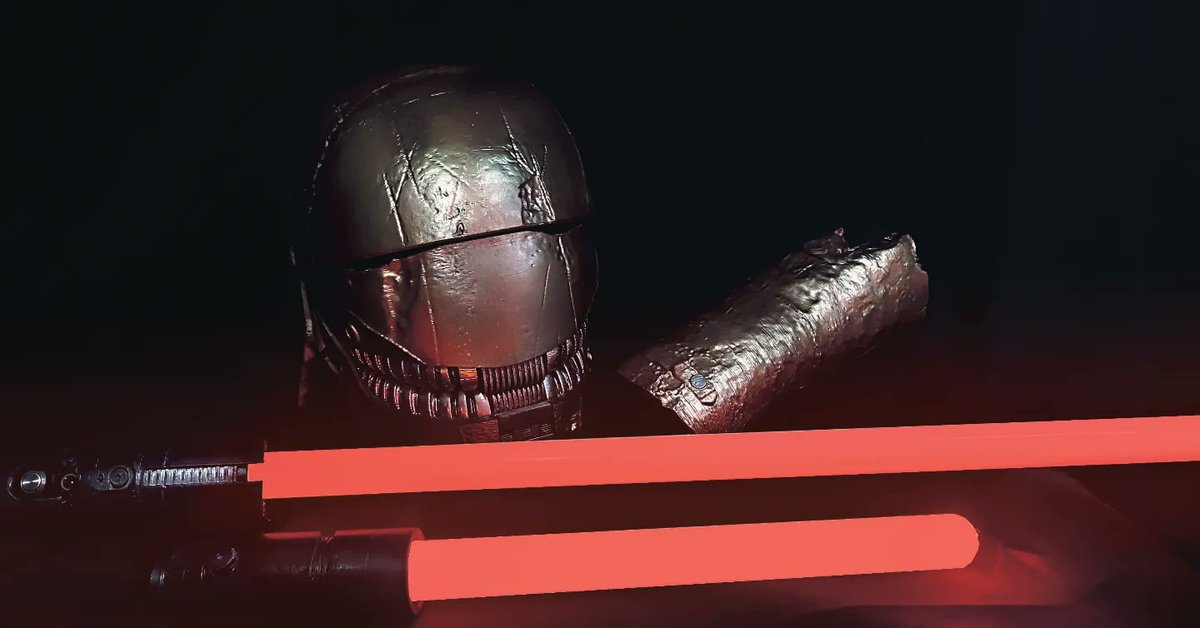 daniolid_'s tweet photo. Después de medio año sin terminar proyectos, he hecho el casco y las cosas que lleva Qimir de #TheAcolyte y el día que decidí presentarme a un concurso de Cosplay cancelaron la serie. https://t.co/MORNmLW5I8