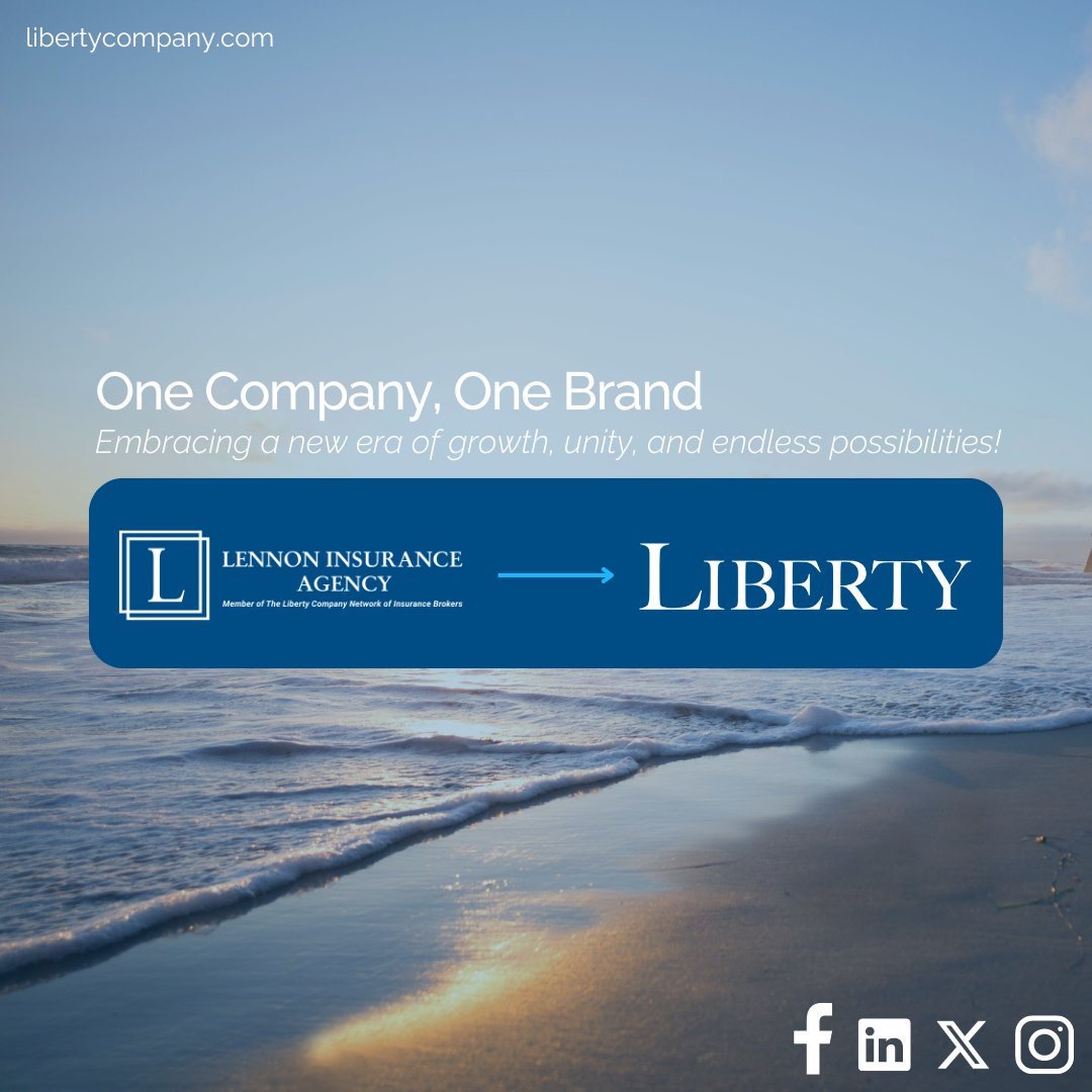 lennonsm1's tweet photo. 🌟 The countdown to a new beginning has begun! 🚀 

As we transition from Lennon Insurance to Liberty, join us on this exciting chapter of growth and success. On October 10th, all roads lead to @LibertyCoBrokers. 

#LibertyCompany #LibertyPartner #Rebrand #CommitmentToExcellence https://t.co/JlvhcO8xfL