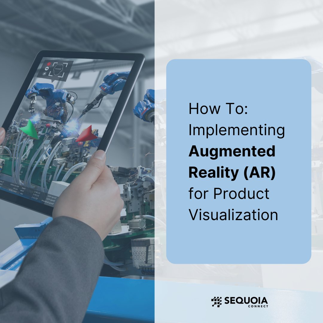 SequoiaConnect's tweet image. Bring products to life with AR! Follow our step-by-step guide on assessing readiness, choosing tools, and providing user guidance to implement Augmented Reality for captivating product visualizations. 🌐🛍️ #SequoiaConnect #AugmentedReality #TechHowTo