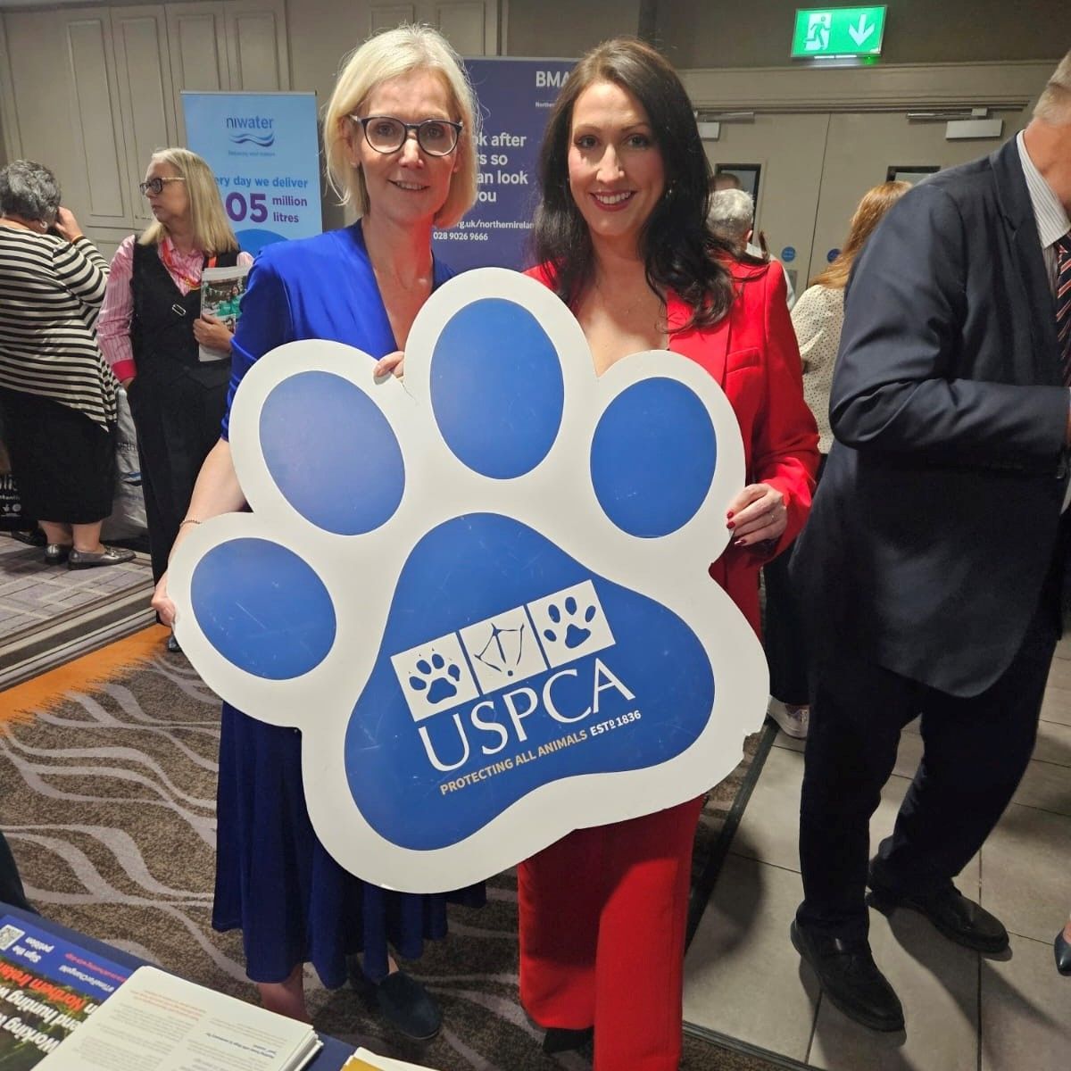USPCA_Official's tweet image. The USPCA and @LACS have been attending political conferences, asking politicians to support a ban on hunting with dogs in NI. 

We’re looking forward to having positive engagement with the SDLP this weekend! 

Sign the petition 👉 buff.ly/3WW0SZ8 

 #EndHuntingWithDogs