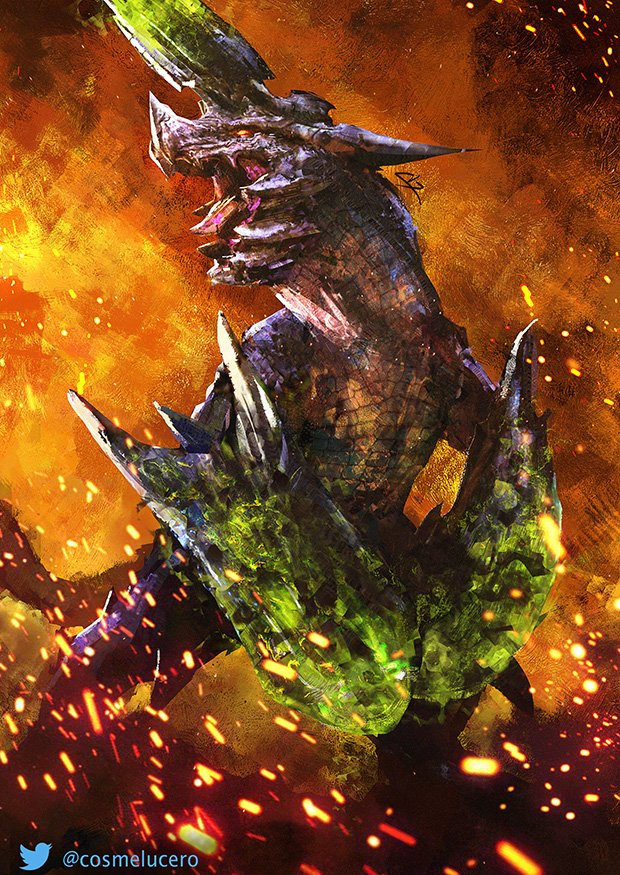 cosmelucero's tweet photo. Brachydios pieces I've made. 🍻
#MonsterHunter #fanart https://t.co/QwKqBYR59V