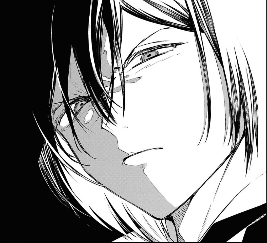 HimitsuYusei's tweet photo. I'll NEVER get tired of seeing Fyodor being mad https://t.co/oEfyjp9JQD