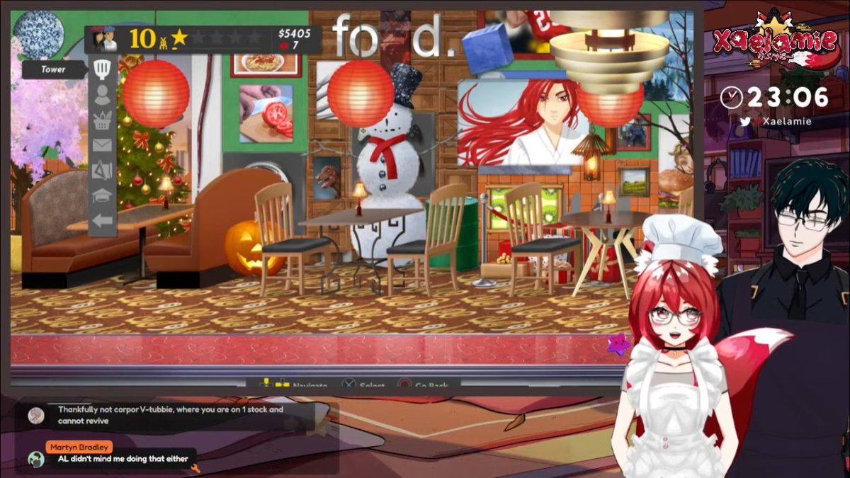 Xaelamie's tweet photo. Huge thankies to everyone who stopped by our #cookservedelicious2 stream w/ Β @ArekuGemu!!β¨
It was a lot of fun as we cooked different dishes and decorated the heck out of our restaurant XD I hope you guys enjoyed too! Please take care and stay tuned for more~π https://t.co/w5FgmHy7zA