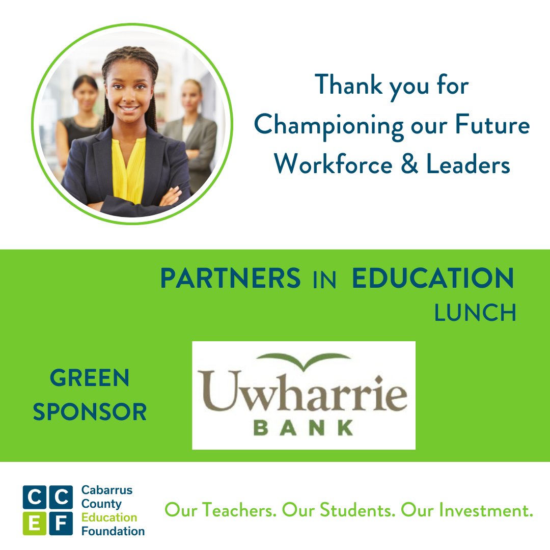 Cabarrus County Education Foundation (CCEF) tweet media