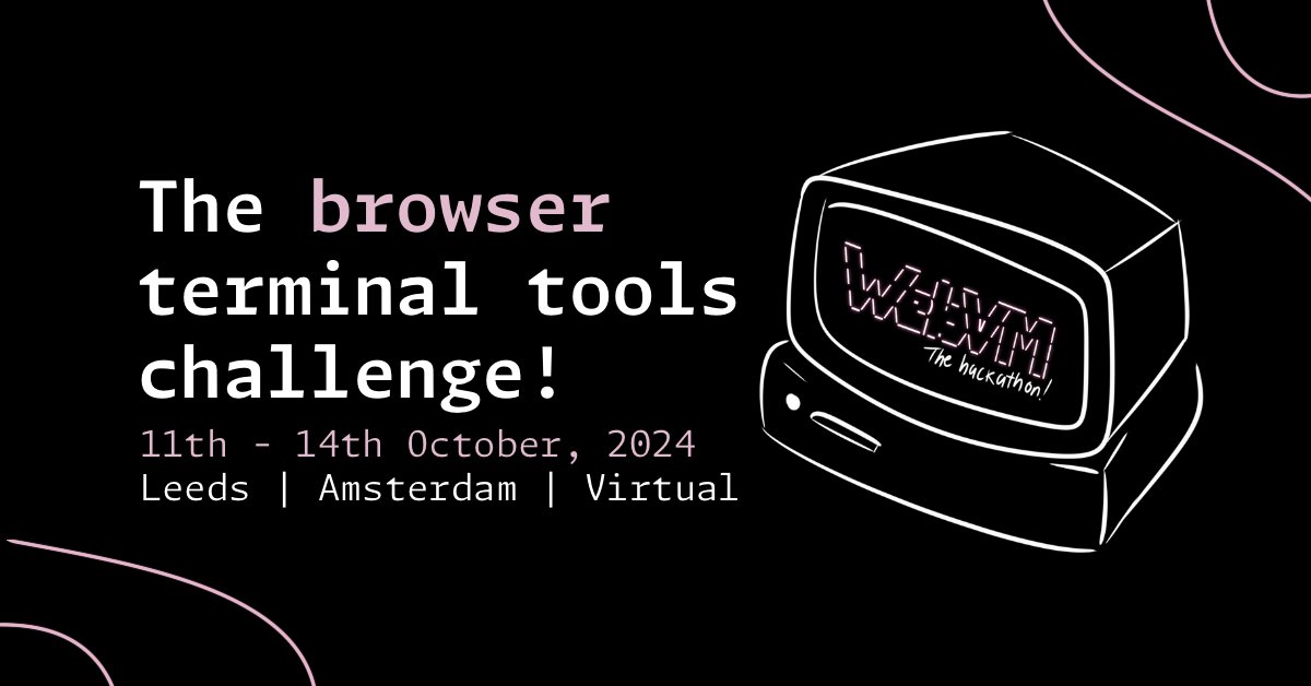 leaningtech's tweet image. Calling all #devs🚀! Join WebVM: The hackathon 2024 for an epic coding challenge where you can unleash your skills and creativity with #CheerpX, a #WebAssembly powered tool. Plus, a chance to win a grand prize of 500 GBP! Register now! cheerpx.io/hackathon
#webvm #hackathon