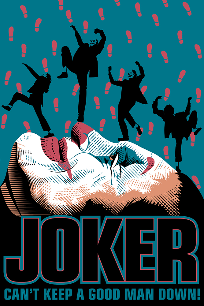 onlychildart's tweet image. Joker Joker Joker Joker!

Posting all my #Joker tribute posters including my #hate2wait poster from the Poster Posse Protégés program from a few years ago. I just called it Joker 2

#jokerfolieàdeux #joaquinphoenix