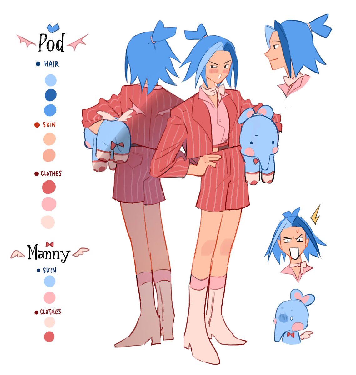 poddlesli's tweet photo. @_les0610 🙋‍♀️🙋‍♀️ME ME
ref sheet here!! https://t.co/MqyM7APJJm