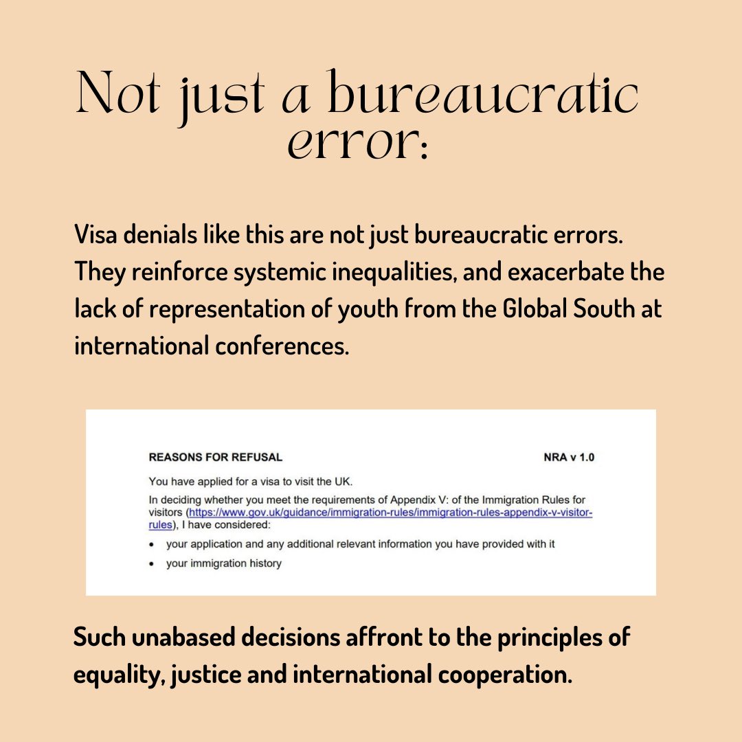 The 50 Percent (@the50percent_) on Twitter photo We stand in solidarity with <a href="/JaphethOrieny/">Jaseme Lang'o 🇰🇪 🇨🇩🇵🇸🇸🇩</a>, who was unjustly denied a visa to attend a crucial event in the UK where we were supposed to meet.
The denial of his visa highlights a much bigger issue: systemic inequalities that silence activists from the Global South. We stand in solidarity with <a href="/JaphethOrieny/">Jaseme Lang'o 🇰🇪 🇨🇩🇵🇸🇸🇩</a>, who was unjustly denied a visa to attend a crucial event in the UK where we were supposed to meet.
The denial of his visa highlights a much bigger issue: systemic inequalities that silence activists from the Global South.