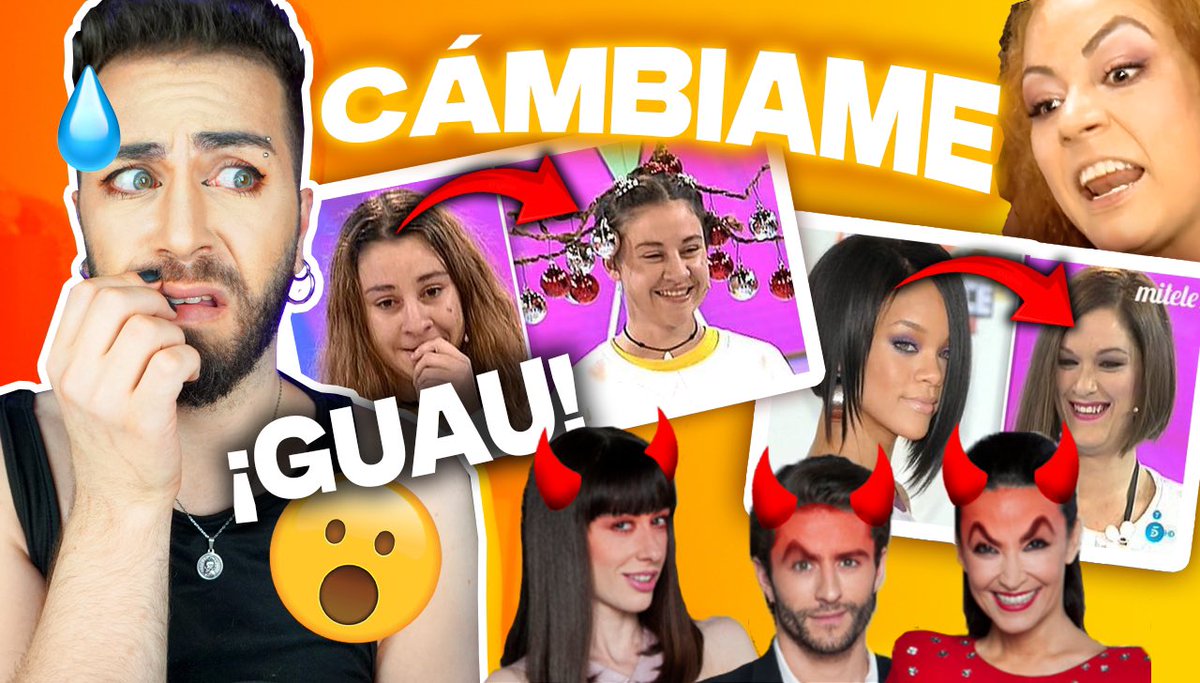 ItsMalbert's tweet image. ¡MENUDO CIRCO!
Los peores looks de CÁMBIAME, el programa que con dos mechas y una americana del zara te curaban la depresión🤣
➡️youtu.be/8abMqNr-fi4