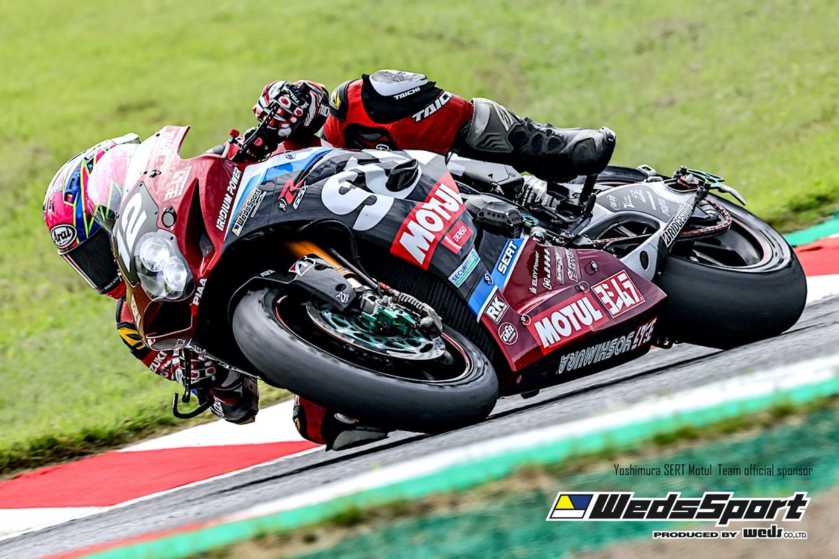 Team supporter WedsSport is one of the most iconic Japanese wheel manufacturers. It specialises in producing some of the lightest alloy wheels on the market. It’s an association that brings new audiences together from the worlds of two and four wheel motorsports.