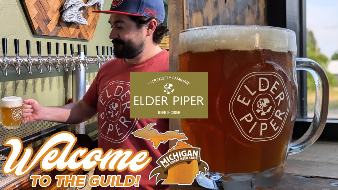 Welcome Elder Piper Beer + Cider from Petoskey to the Michigan Brewers Guild! 🍻 Have you tried their brews yet? If not, swing by and check them out. Cheers to our growing brewing family! 

#michiganbrewersguild #mibrewersguild #mibeer